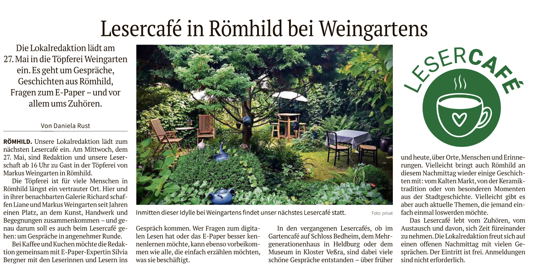 Bild Lesung